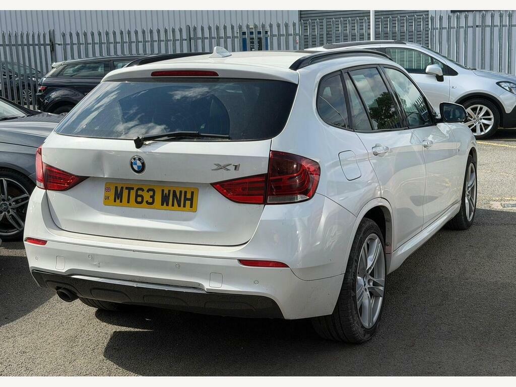 BMW X1 2.0 18D M Sport Suv White #4