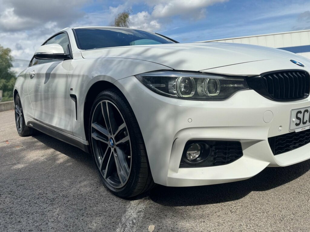 BMW 4 Series 2.0 420D M Sport Xdrive Euro 6 Ss SC67WHF White #5