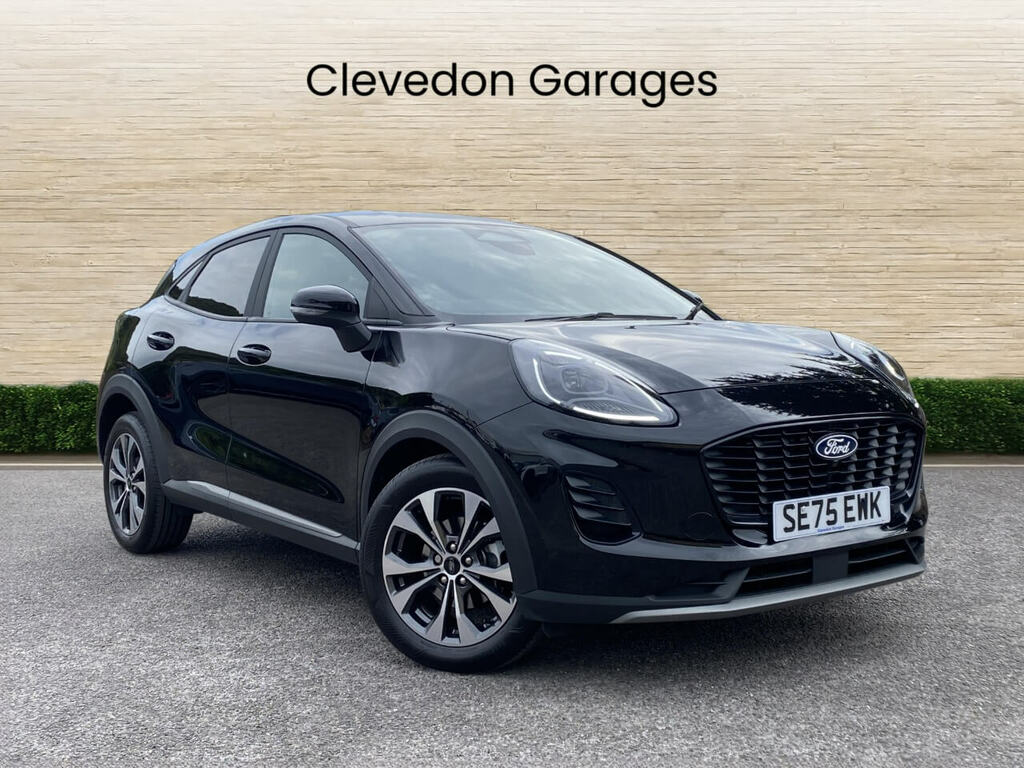 Ford Puma 1.0T Ecoboost Mhev Titanium Suv Hybrid Black