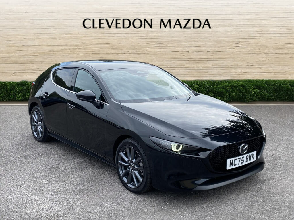 Mazda 3 2.5 E-skyactiv-g Mhev Exclusive-line Hatchback MC75BWK Black #5