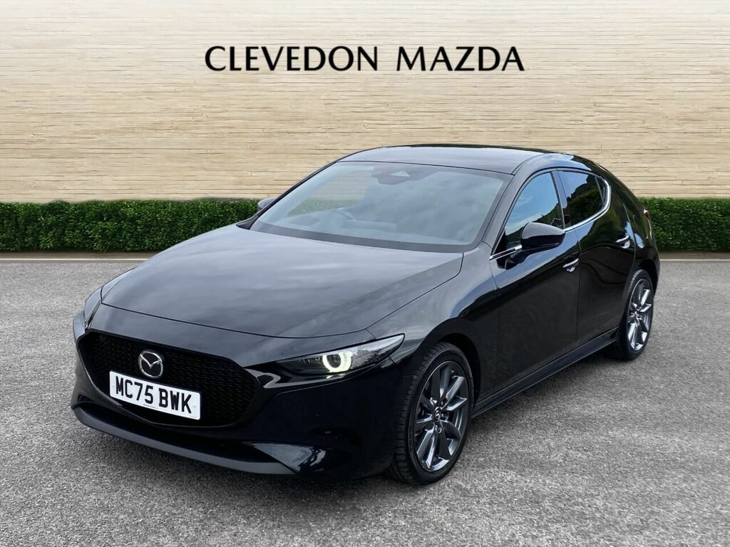 Mazda 3 2.5 E-skyactiv-g Mhev Exclusive-line Hatchback MC75BWK Black #3