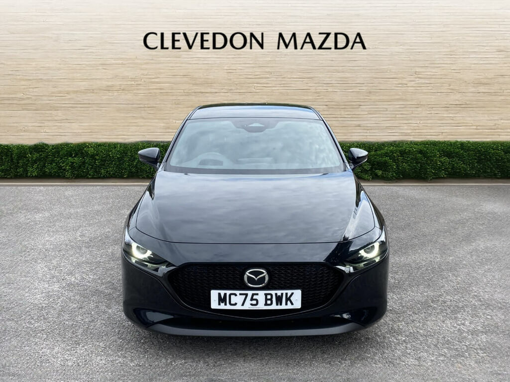 Mazda 3 2.5 E-skyactiv-g Mhev Exclusive-line Hatchback MC75BWK Black #2
