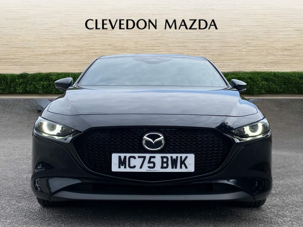 Mazda 3 2.5 E-skyactiv-g Mhev Exclusive-line Hatchback MC75BWK Black #6