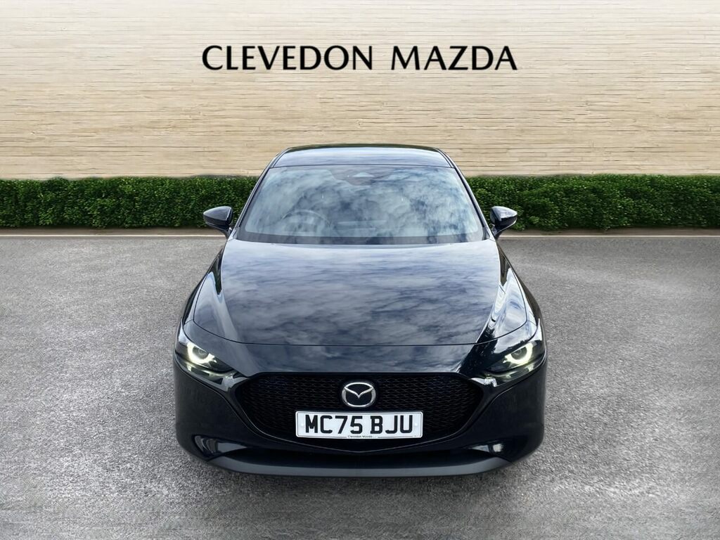 Mazda 3 2.5 E-skyactiv-g Mhev Exclusive-line Hatchback MC75BJU Black #6