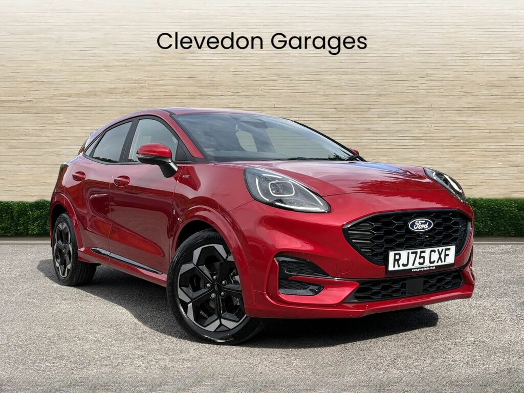 Ford Puma 1.0T Ecoboost Mhev St-line X Suv Hybrid Red