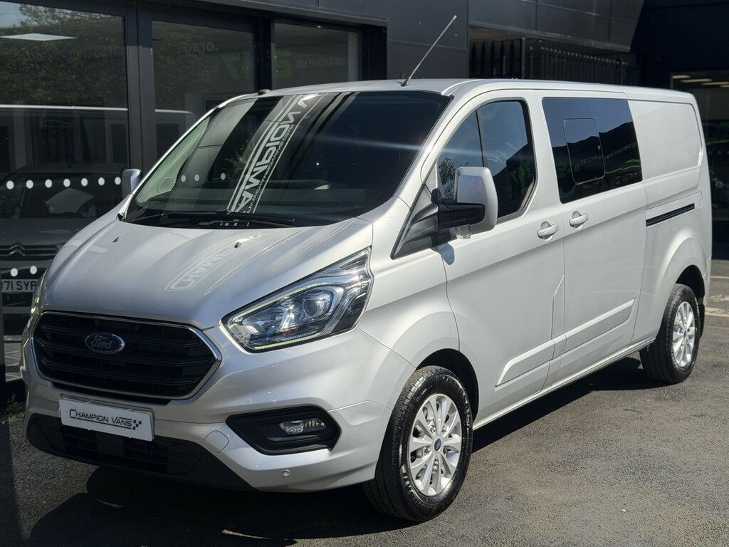 Ford Transit Custom 2.0 320 Ecoblue Limited YT19AGR Silver #2