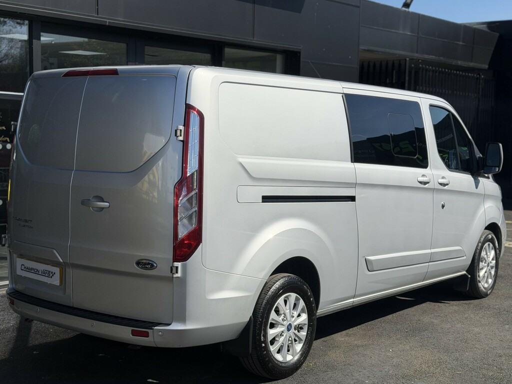 Ford Transit Custom 2.0 320 Ecoblue Limited YT19AGR Silver #3