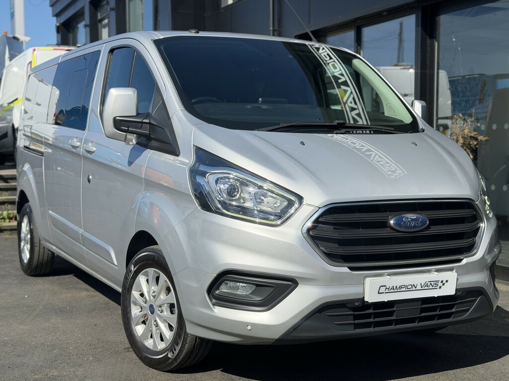Ford Transit Custom 2.0 320 Ecoblue Limited YT19AGR Silver #4