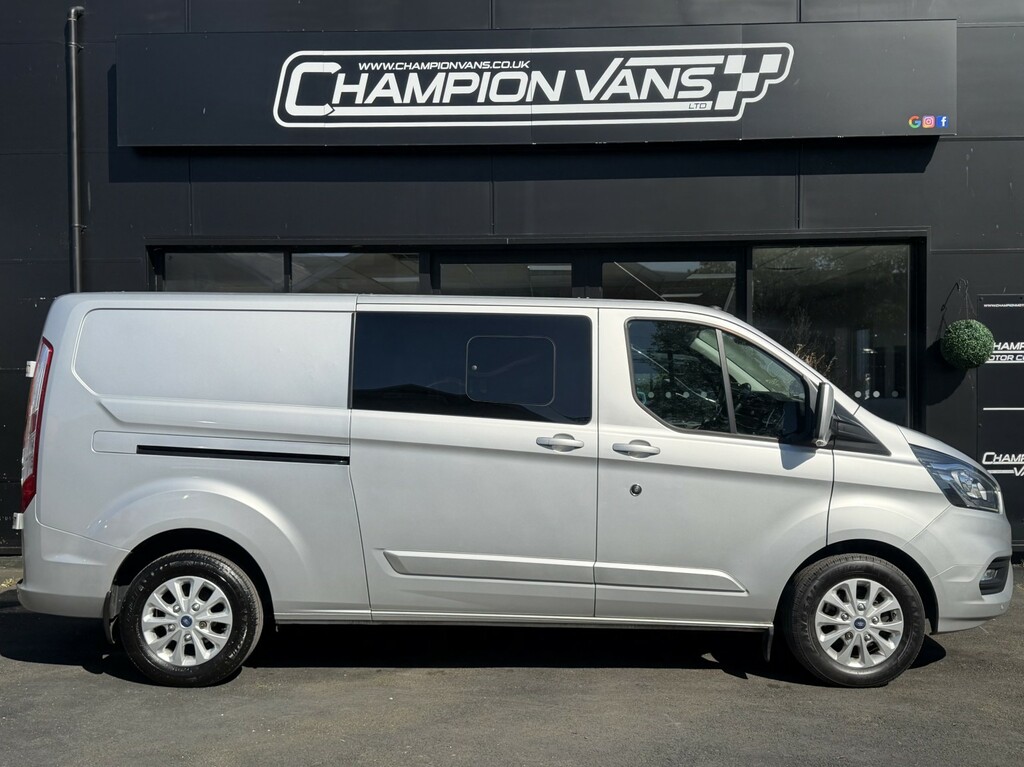 Ford Transit Custom 2.0 320 Ecoblue Limited YT19AGR Silver #6