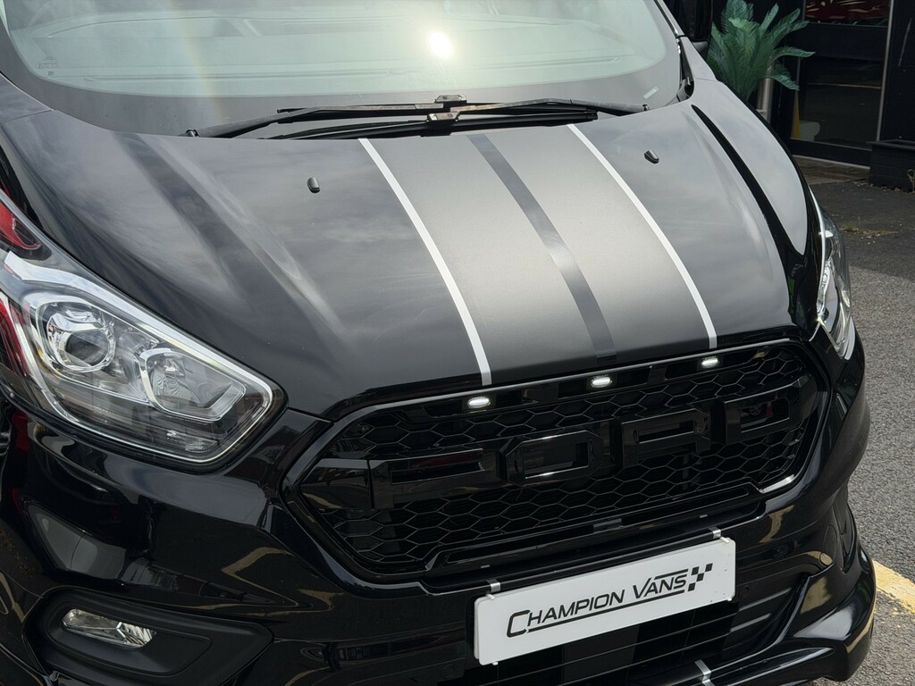 Ford Transit Custom 2.0 Transit Custom Limited Dciv 320 L2 2.0L Ecoblu WP72UYS Black #4