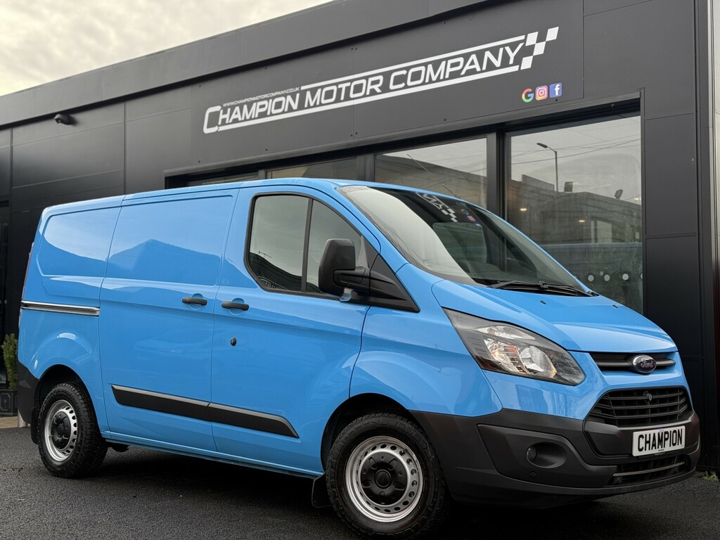 Ford Transit Custom 2.0 Tdci 310 VE66UYG Blue #2