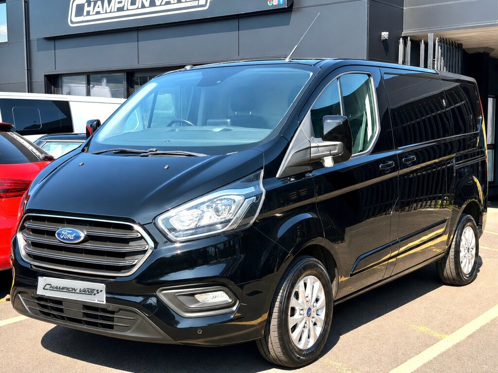 Ford Transit Custom 2.0 Transit Custom Limited Van 280 L1 2.0L Ecoblue YP21NTJ Black #2