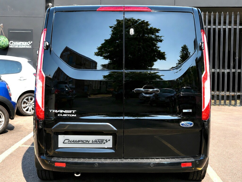 Ford Transit Custom 2.0 Transit Custom Limited Van 280 L1 2.0L Ecoblue YP21NTJ Black #5