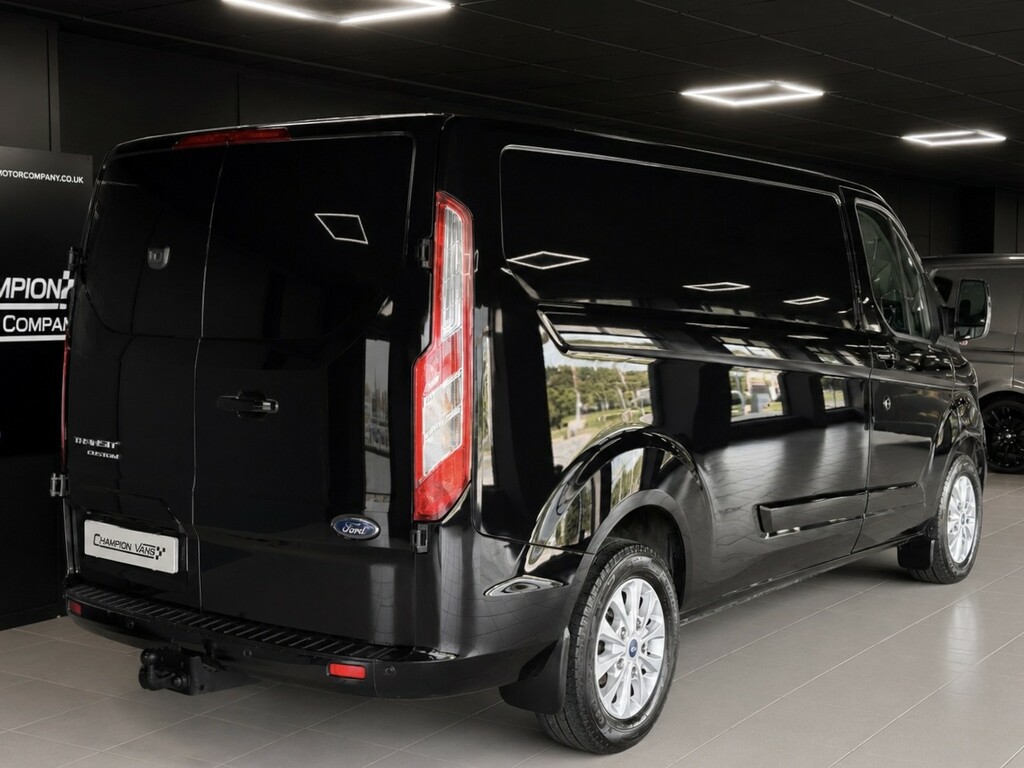 Ford Transit Custom 2.0 Transit Custom Limited Van 300 L2 2.0L Ecoblue MH23BWW Black #3