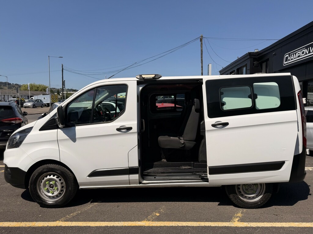 Ford Transit Custom 2.0 320 Ecoblue Leader YS69UHK White #5