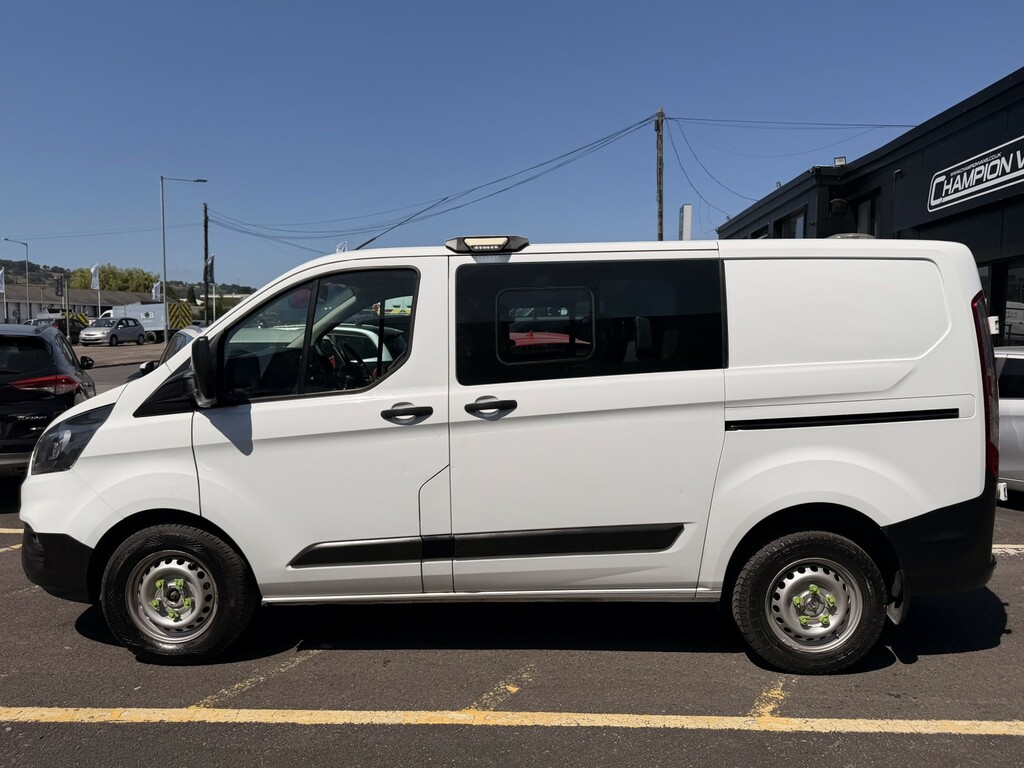 Ford Transit Custom 2.0 320 Ecoblue Leader YS69UHK White #2