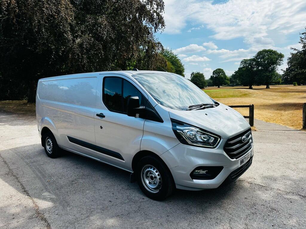 Ford Transit Custom 2.0 300 Ecoblue Trend L2 H1 Euro 6 Ss WM71NXU Silver #6