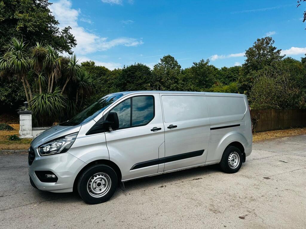 Ford Transit Custom 2.0 300 Ecoblue Trend L2 H1 Euro 6 Ss Silver