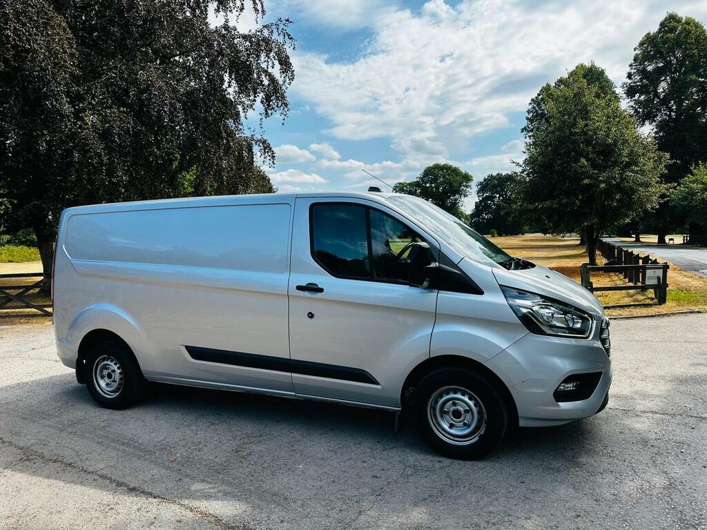 Ford Transit Custom 2.0 300 Ecoblue Trend L2 H1 Euro 6 Ss WM71NXU Silver #3
