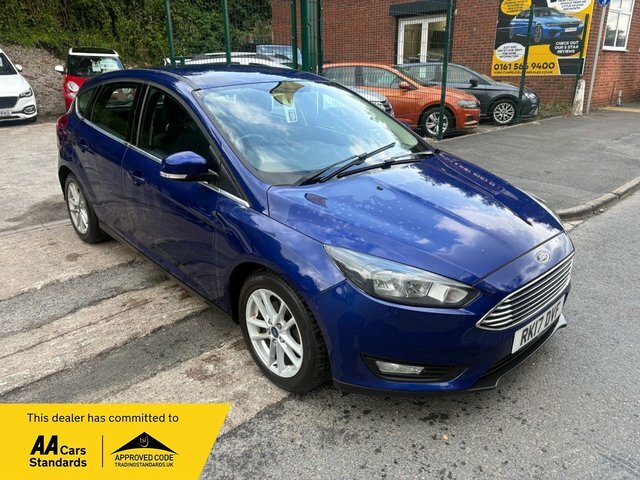 Ford Focus 2017 1.5 Tdci Zetec Hatchback Eu Blue