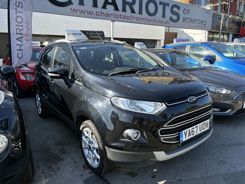 Ford Ecosport 1.0T Ecoboost Titanium Black #3