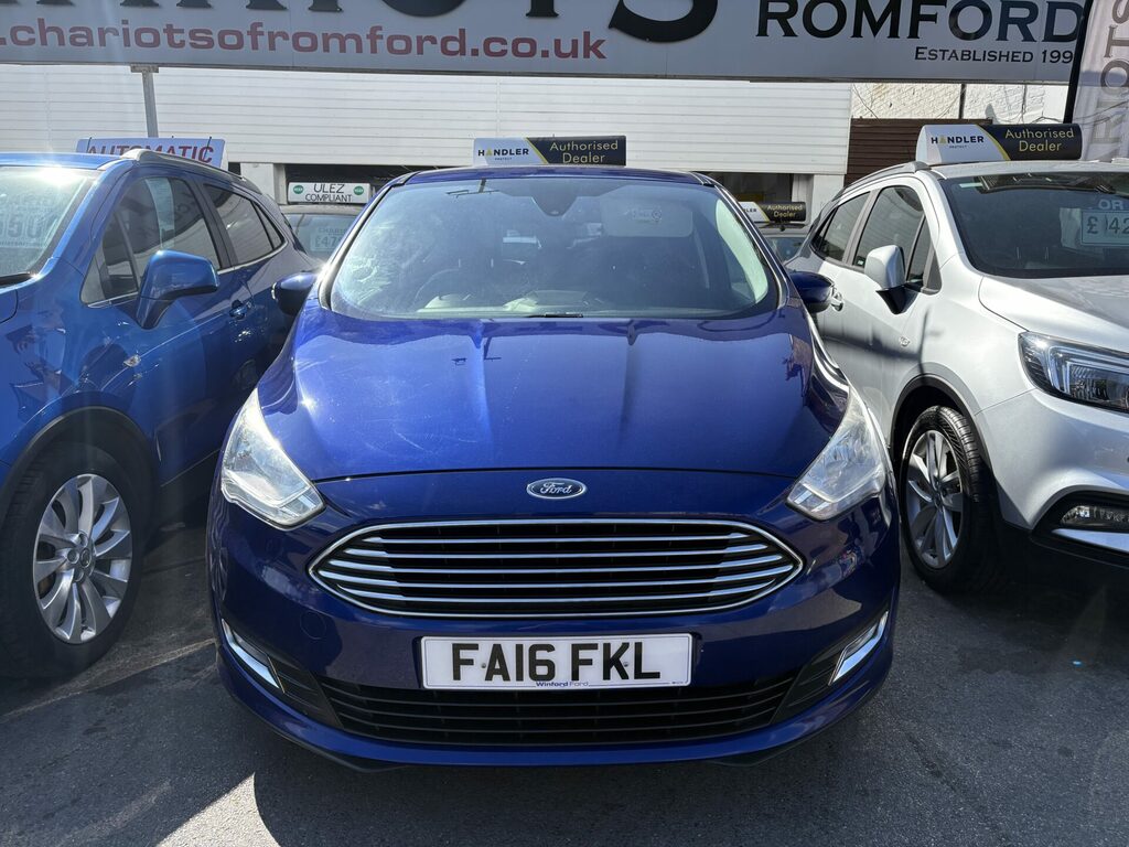 Ford C-Max 1.0T Ecoboost Titanium Euro 6 FA16FKL Blue #2