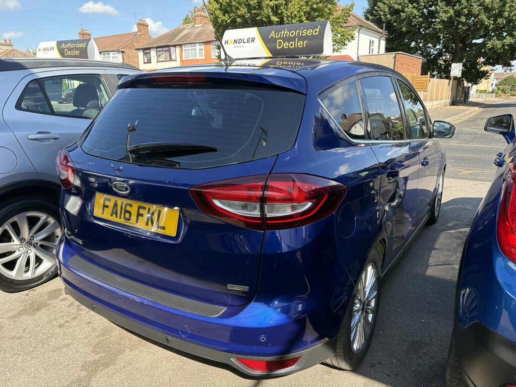 Ford C-Max 1.0T Ecoboost Titanium Euro 6 FA16FKL Blue #4