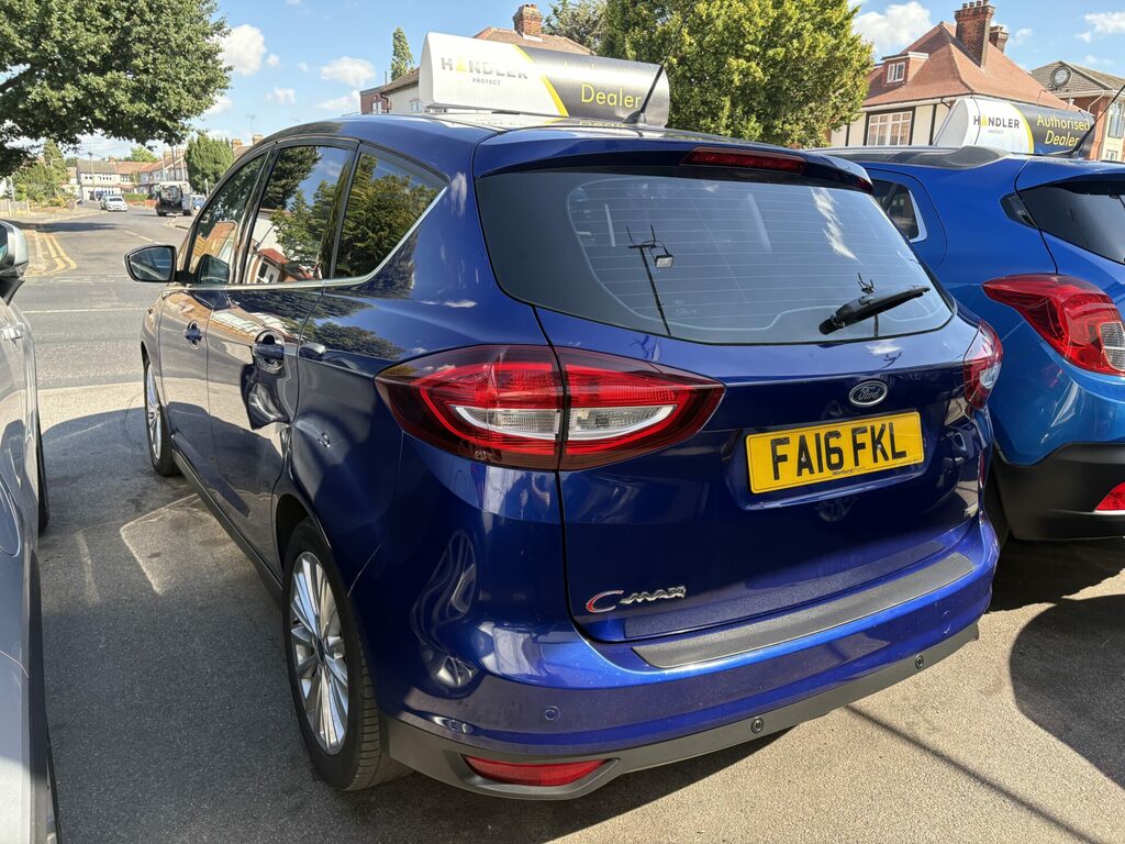 Ford C-Max 1.0T Ecoboost Titanium Euro 6 FA16FKL Blue #6