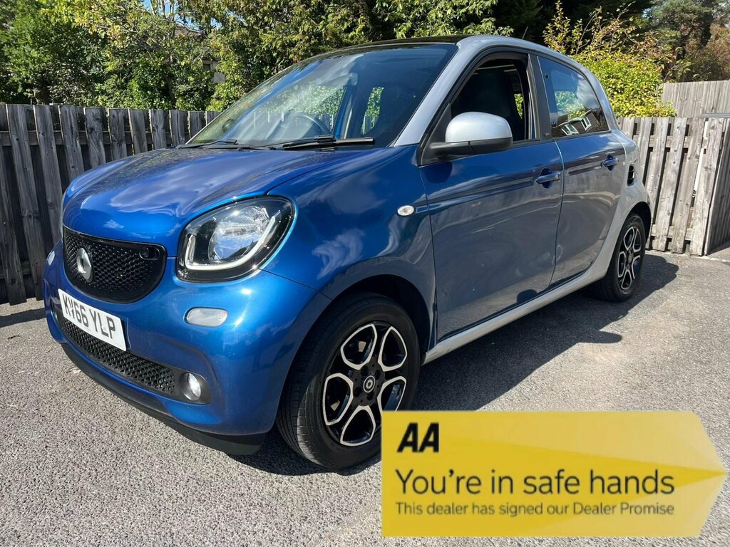 Smart Forfour 0.9T Prime Premium Plus Euro 6 Ss Blue