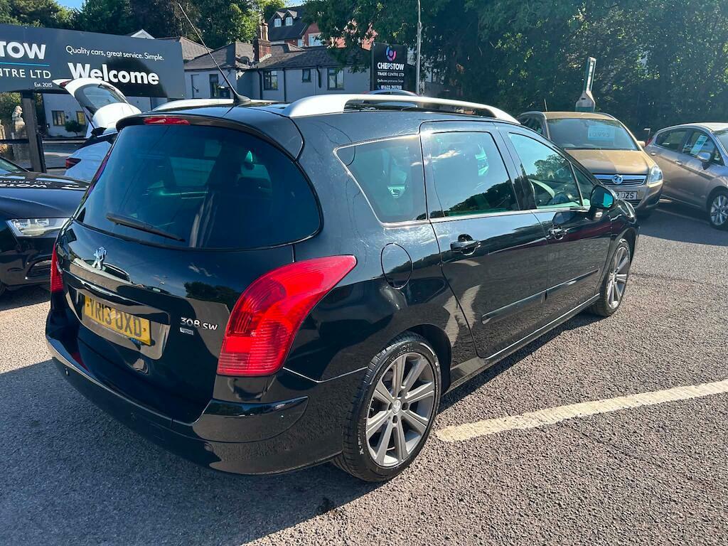 Peugeot 308 SW 1.6 E-hdi Active Euro 5 Ss Black #2