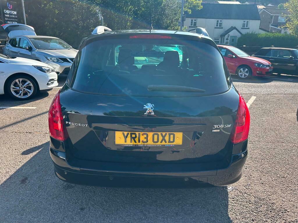 Peugeot 308 SW 1.6 E-hdi Active Euro 5 Ss Black #3