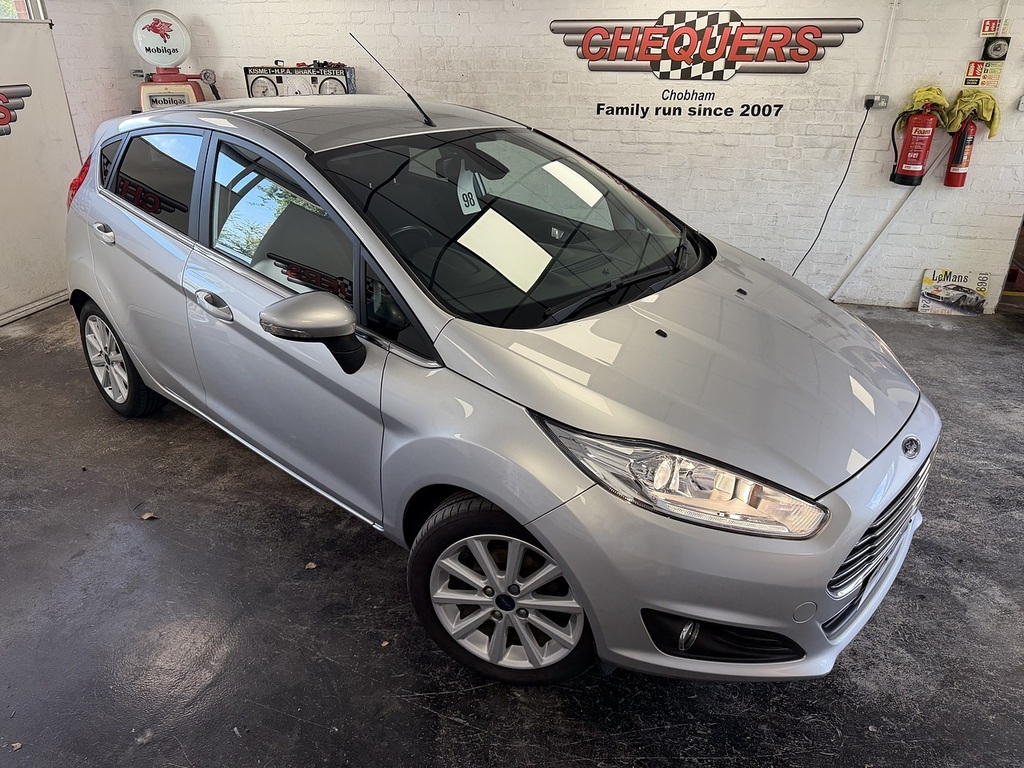 Ford Fiesta T Ecoboost Titanium PE65DFF Silver #2