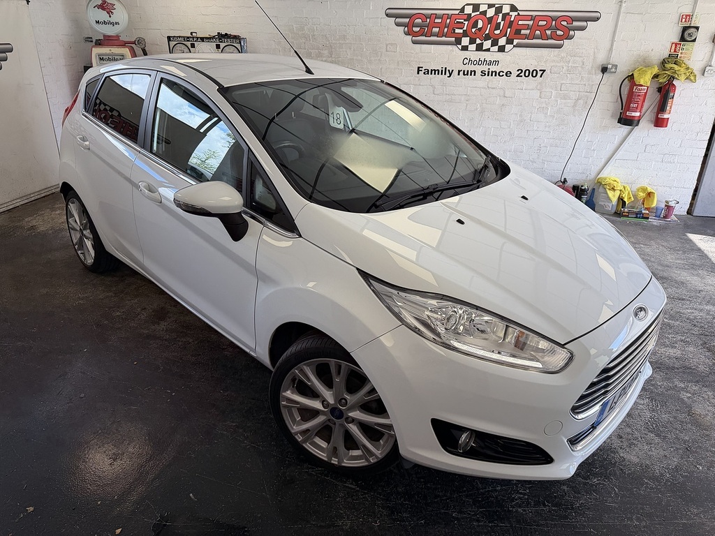 Ford Fiesta T Ecoboost Titanium X White #2