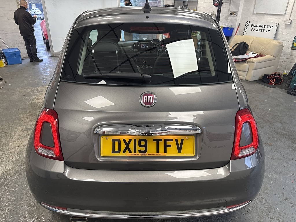 Fiat 500 Lounge Grey #5