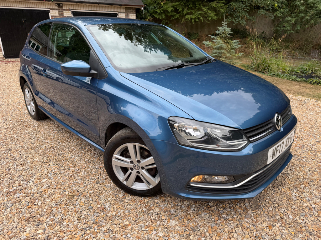 Volkswagen Polo 1.2 Tsi Bluemotion Tech Match Edition Hatchback Blue