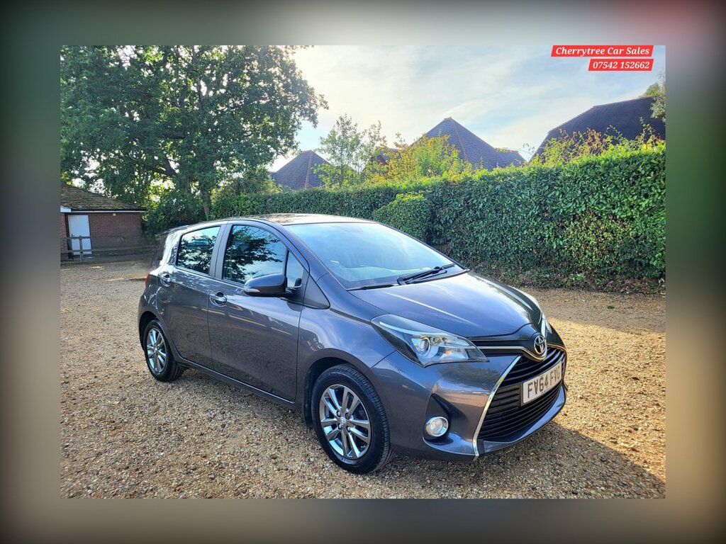 Toyota Yaris 1.0 Vvt-i Icon Hatchback Euro 6 Grey