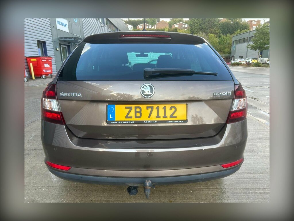 Skoda Rapid Spaceback 1.0 Tsi Se Tech 6 Speed Lhd  Brown #6
