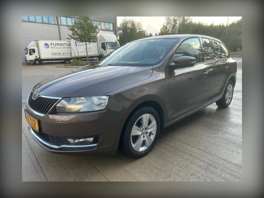 Skoda Rapid Spaceback 1.0 Tsi Se Tech 6 Speed Lhd  Brown #2