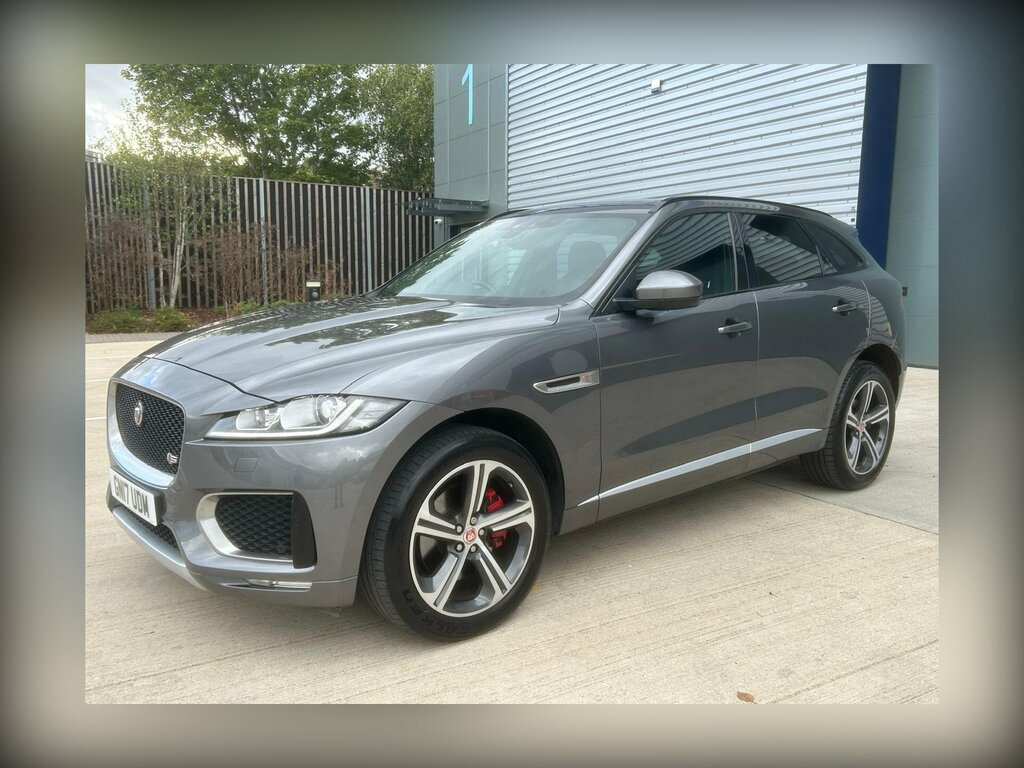 Jaguar F-Pace 3.0 D300 V6 S Awd Euro 6 Ss Grey #4