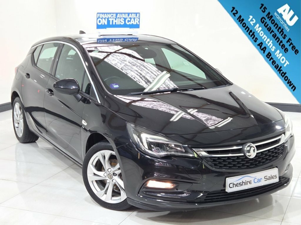 Vauxhall Astra 1.4L Sri Nav Black