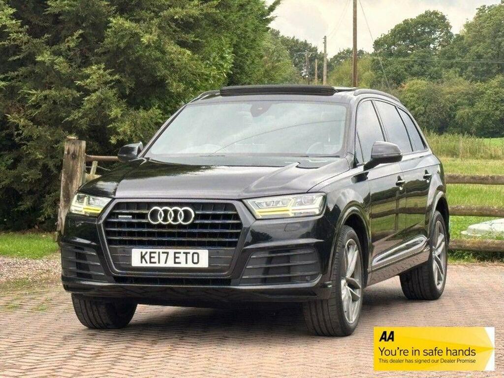 Audi Q7 3.0 Tdi V6 S Line Tiptronic Quattro Euro 6 Ss 5 Black