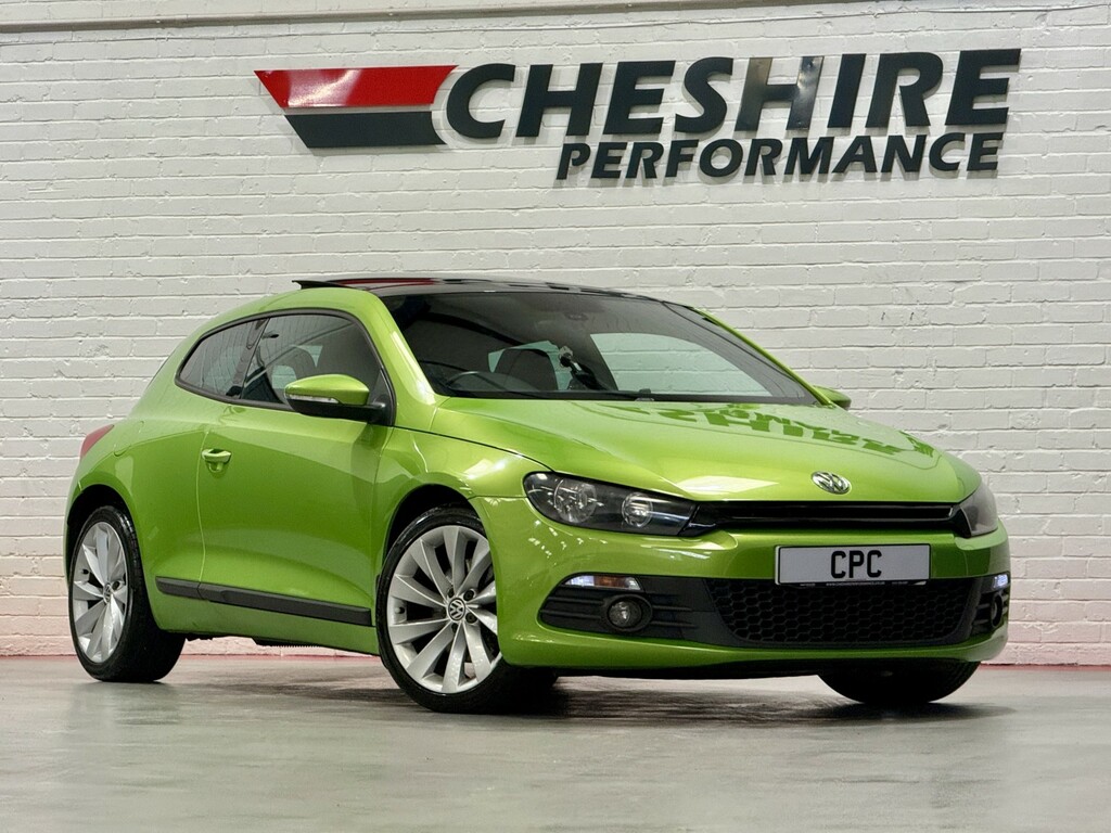 Volkswagen Scirocco Hatchback 2.0 Tdi Gt - 1 Ownerfshcambelt Don Green
