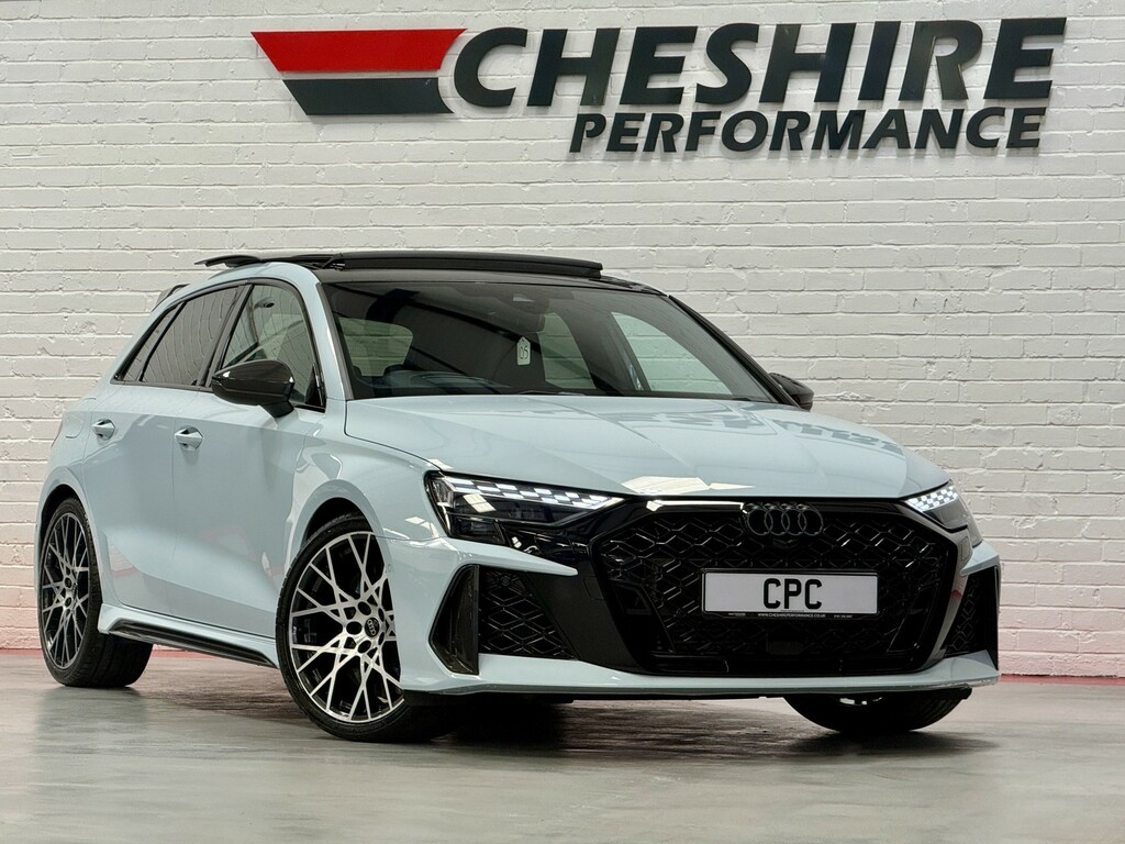 Audi RS3 Hatchback 2.5 Tfsi Carbon Vorsprung - 1 Owner MC25KRZ Blue