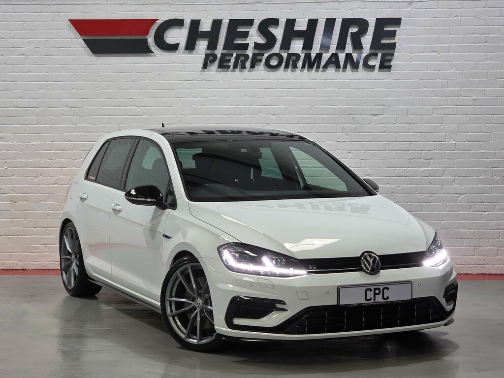 Volkswagen Golf Hatchback 2.0 Tsi R 2018 White #2