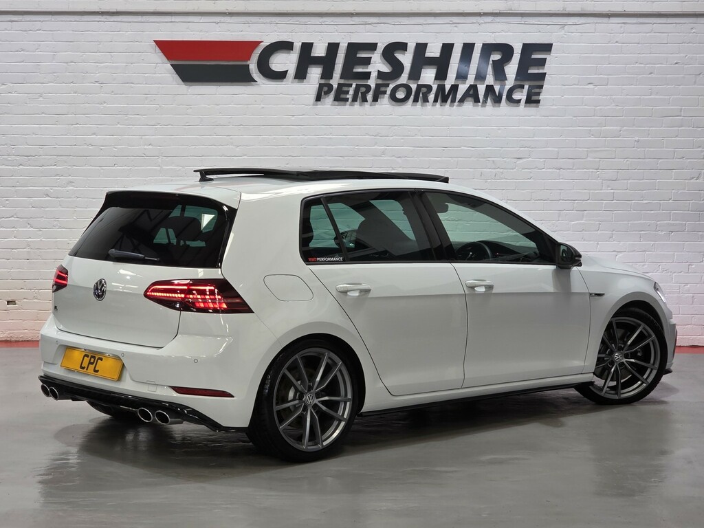 Volkswagen Golf Hatchback 2.0 Tsi R 2018 White #4