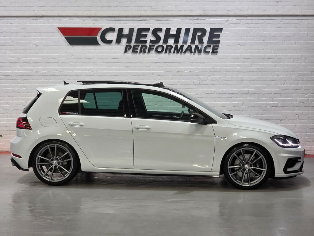 Volkswagen Golf Hatchback 2.0 Tsi R 2018 White #3