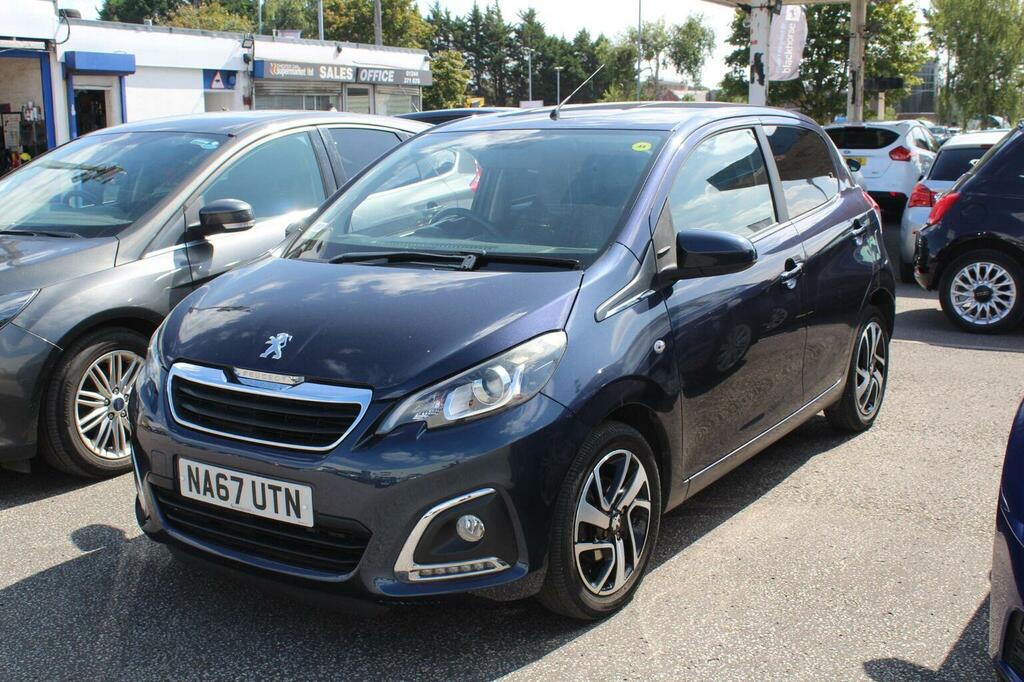 Peugeot 108 Hatchback 1.2 Puretech Allure Euro 6 201767 Blue