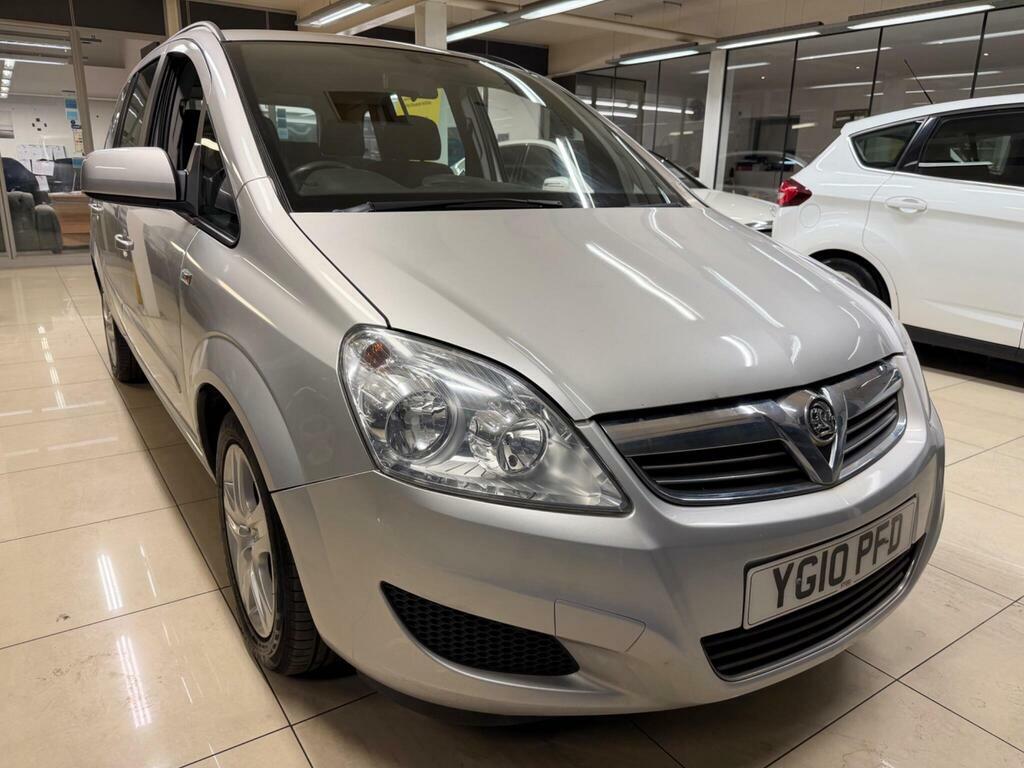 Vauxhall Zafira 1.9 Cdti Exclusiv Euro 4 Silver