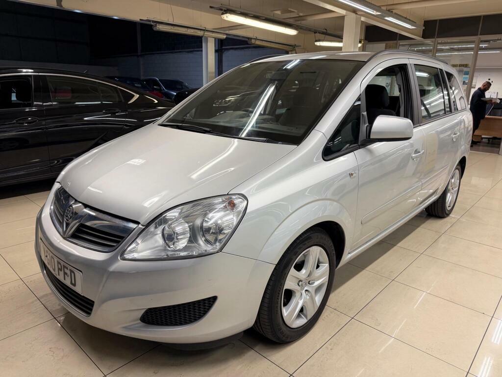Vauxhall Zafira 1.9 Cdti Exclusiv Euro 4 YG10PFD Silver #3