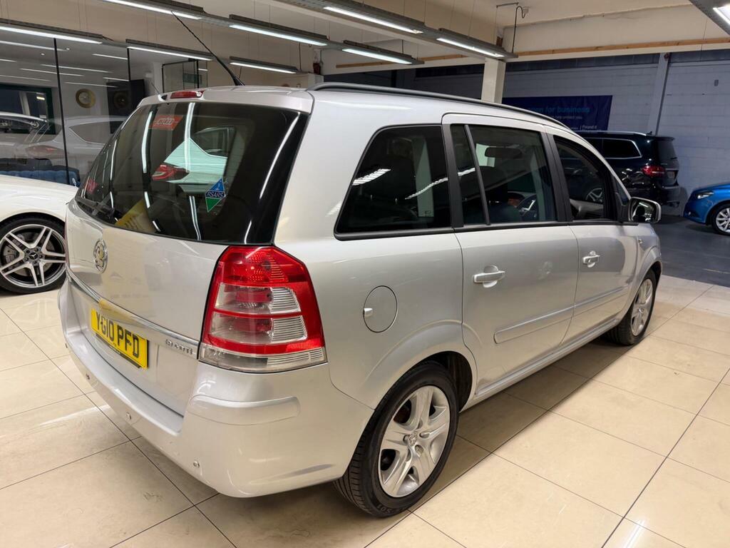 Vauxhall Zafira 1.9 Cdti Exclusiv Euro 4 YG10PFD Silver #6
